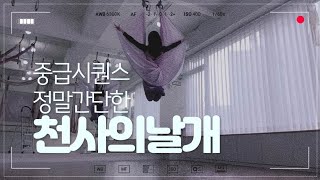 플라잉요가 - 중급시퀀스 *천사의날개 *낮은천고가능*간단한시퀀스*설명없음