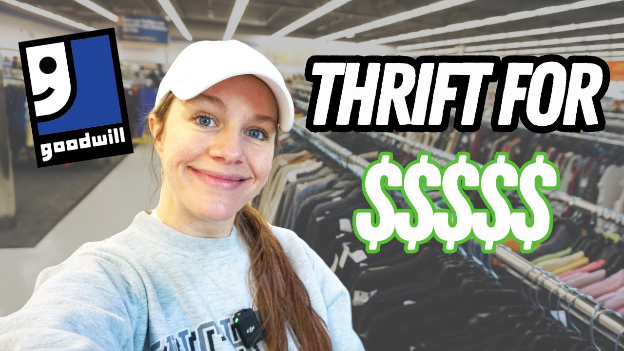 Thrift With Me At This Huge Goodwill To Make Poshmark Ebay