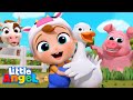Old MacDonald had a Farm (Farm Animals Song) | Little Angel Kids Songs & Nursery Rhymes