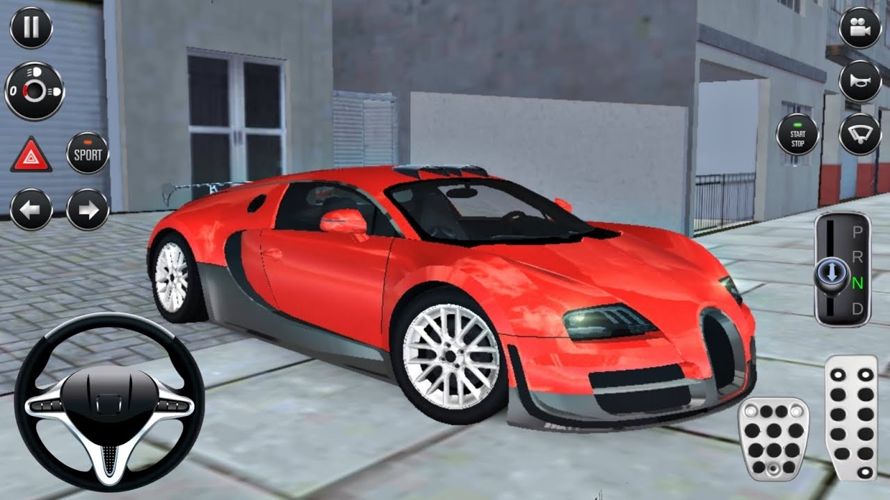 Modifiyeli Bugatti Araba Park Etme Oyunu - Real Car Parking 3D ...