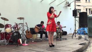 林道美有紀/はくたか/FIGHT CLUB 2nd COME ON TOKUSHIMA Vol 1(2015.4.29) at 両国橋西公園野外ステージ