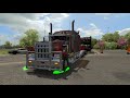 kenworth w900 long amazing n14 looping engine american truck simulator ats showcase