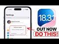 iOS 18.3.1 - Do This After You Update!