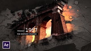 After Effects Tutorial - Historic Photo Video Slideshow Animation in After Effects