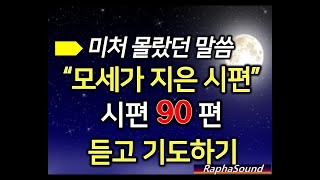 미처 몰랐던 감동!!  시편 90편 ▶\