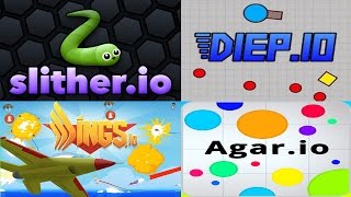 Top 10 BEST NEW .IO GAMES! Slither.io | wings.io | diep.io and MORE!