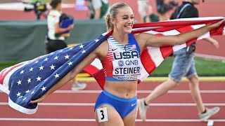 Abby Steiner BATTLES Sha’ccari Richardson In WOMENS 200m || 2023 USA NATIONAL TRIALS…