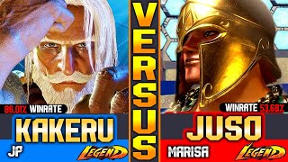 SF6 JP (Kakeru Vs Juso) Marisa ▰ Street Fighter 6 Gameply High Level