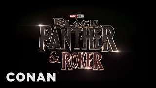 The Surprising Superhero Crossover In "Black Panther" | CONAN on TBS