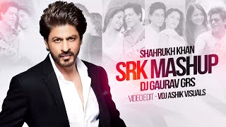 Shah Rukh Khan (SRK Mashup) DJ Gaurav GRS | Bollywood Romantic Song | Video Edit - VDJ Ashik Visuals
