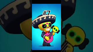 Мои любимые бравлеры #brawlstars #brawl #supercell #bs #бравл #рекомендации #популярное