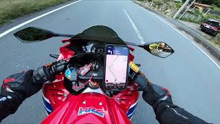 CBR250RR MC51 AKRAPOVIC 【有間ダム～山伏峠～道の駅あしがくぼ】