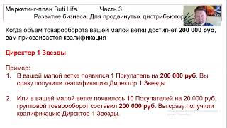 Маркетинг ButiLife 3 часть