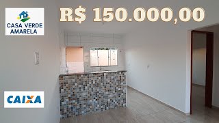 Imóvel 02 quartos aceita financiamento Casa Verde e Amarela. 🏡Valor impressionante : R$ 150.000,00