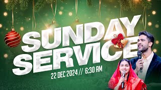 Sunday First Service Live || 22nd Dec 2024 || Raj Prakash Paul || Jessy Paul