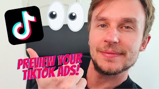 How To Preview Your TikTok Ads