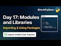 Python Modules & Libraries Tutorial: The Professional Way to Import Packages (pip, math, random)