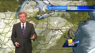 Milder temperatures in upcoming forecast