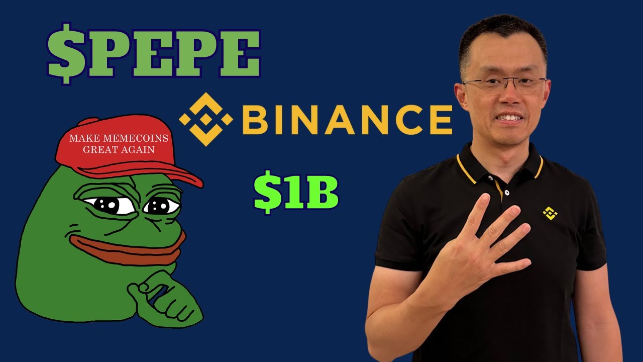 PEPE Coin Listed On Binance And $1 Billion Marketcap - YouTube