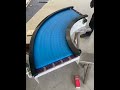 maxsen modu curve belt conveyor testing