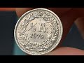 1970 Switzerland 1/2 Franc Coin • Values, Information, Mintage, History, and More