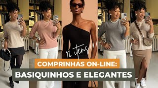 12 ITENS BÁSIQUINHOS E ELEGANTES PARA ELEVAR O SEU LOOK |COMPRINHAS