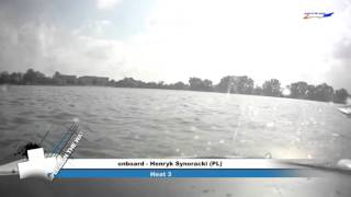 Sport Motorowodny / wypadek podczas ME w Myśliborzu (14.06.2015) /onboard  H. Synoracki