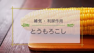 【ひとこと薬膳】とうもろこし