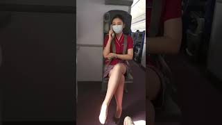 飛機上可以洗澡嗎 #空姐 #flightattendant