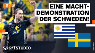 Uruguay – Schweden Highlights | Handball-WM 2023 | sportstudio