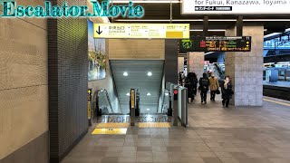 【EXシリーズ】JR大阪駅11番ホームの日立エスカレーター