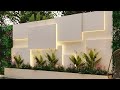 300 NEW Home Garden Wall Design Ideas 2024 Backyard Boundary Fence Designs | Garden Wall Decor Ideas