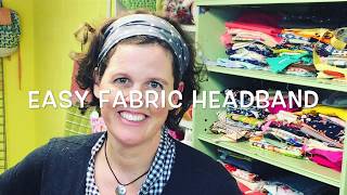 Simple Stylish Headband Sewing Tutorial