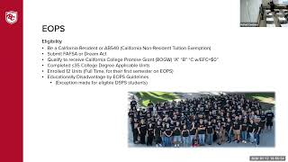 EOPS/CARE/CalWORKs/NextUp Services