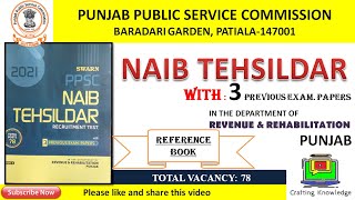 BEST BOOK FOR PPSC NAIB TEHSILDAR|ਨਾਇਬ ਤਹਿਸੀਲਦਾਰ| REVENUE \u0026 REHABILITATION PUNJAB #PPSCਨਾਇਬਤਹਿਸੀਲਦਾਰ