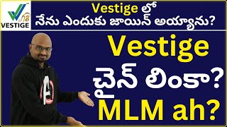 Vestige Direct Selling - MLM \u0026 చైన్ లింకా?, నేను Vestige లో ఎందుకు జాయిన్ అయ్యాను?