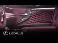 2018 Lexus LS | Stories of Brave Design – Chapter 2: origami fabric pleating