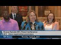 House/Senate DFL Press Conference 4/13/23