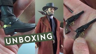 Unboxing the 1/6 scale Sideshow Collectibles Clint Eastwood Pale Rider The Preacher action figure