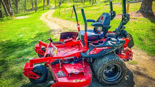 Mowing with GRAVELY ZX Pro Turn 60”