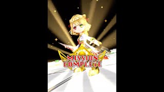 【白猫】シャルロット(大剣) Lv.20000 マリグナントドレス(白)