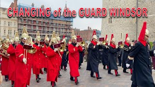 WINDSOR CASTLE GUARD Band of the Household Cavalry with F Company Scots Guards NEW 💂‍♀️