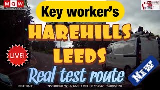 New Harehills | Driving Test Route | Key worker's | real driving test | Leeds