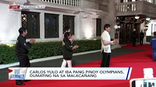 Pangulong Marcos at kanyang pamilya, sinalubong ang mga Filipino Olympian