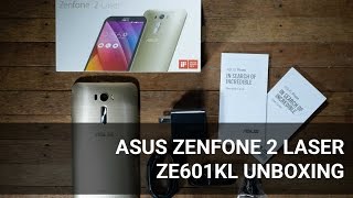 ASUS Zenfone 2 Laser (ZE601KL) unboxing