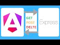 How to connect Angular to Express via HTTP calls