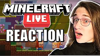 Minecraft Live 2022 LIVE REACTION AND COMMENTARY!