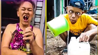 TRY NOT TO LAUGH | Funny \u0026 Hilarious People Life 😆 |  😂😆 | Instant Regret Fails Compilation 2025