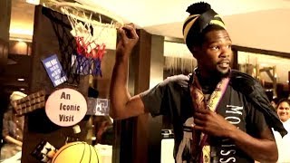 Kevin Durant's Welcome In India | ESPN
