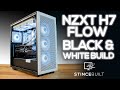 NZXT H7 FlOW Black & White PC Build with 13900K + MSi Suprim X 4090!